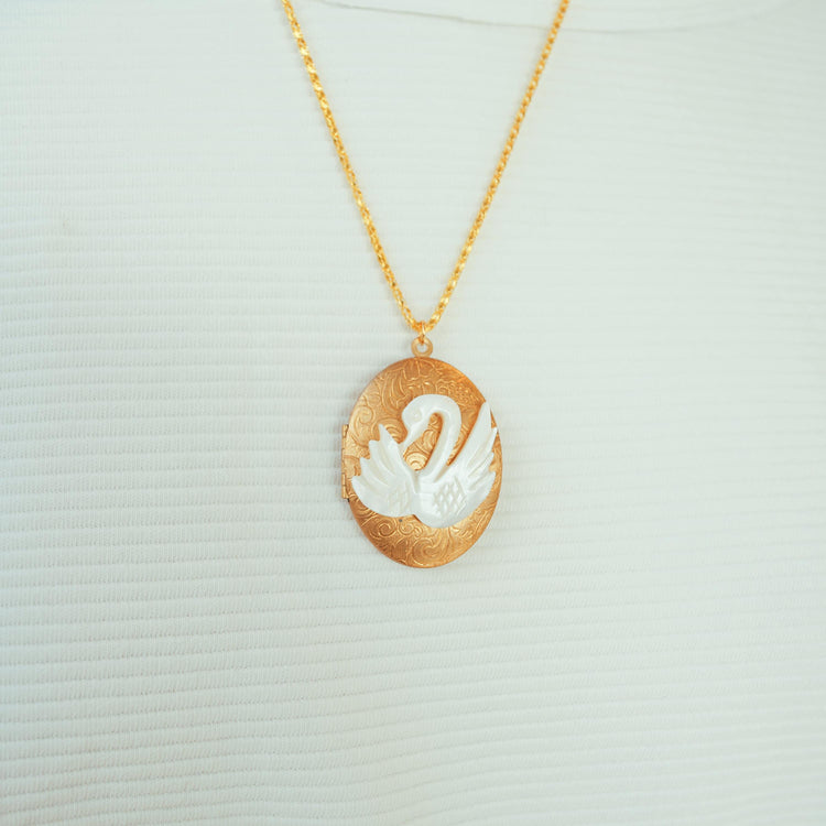 Lenora Dame Swan Lake Locket