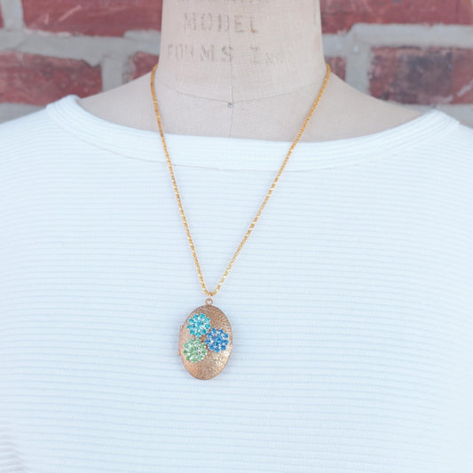 Lenora Dame One-of-a-Kind glitzy holiday Locket