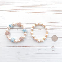 Lenora Dame Tweed Stretch Set bracelet