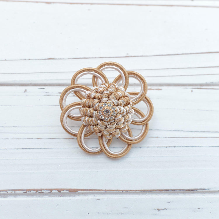 Lenora Dame One-of-a-Kind holiday brooch
