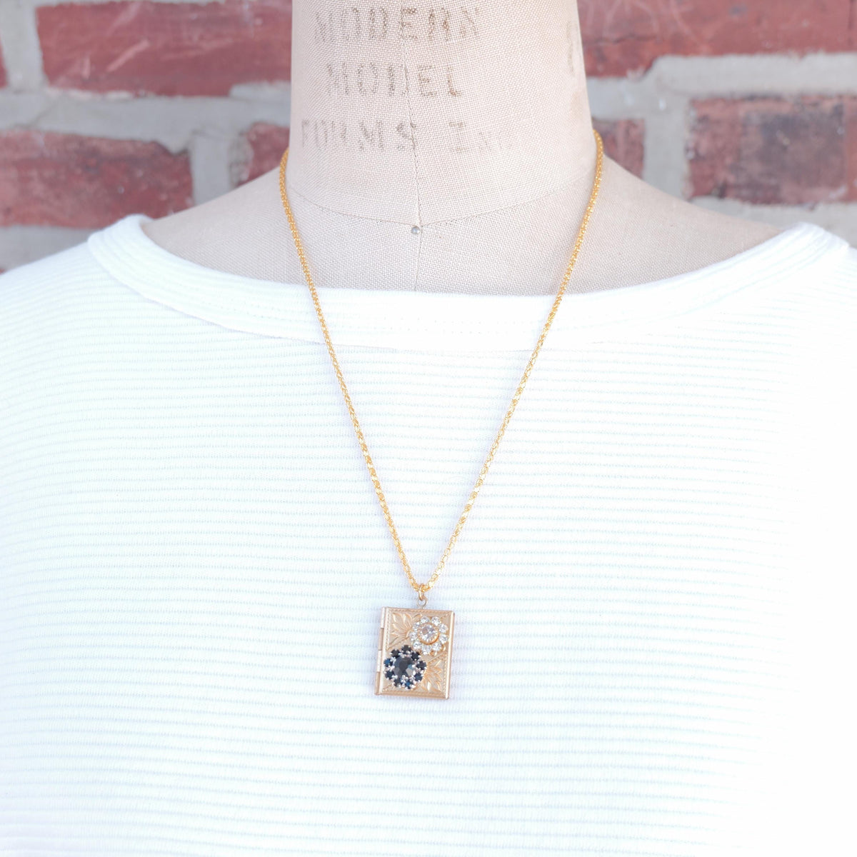 Lenora Dame Black Tie Affair Locket