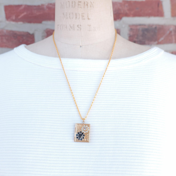 Lenora Dame Black Tie Affair Locket