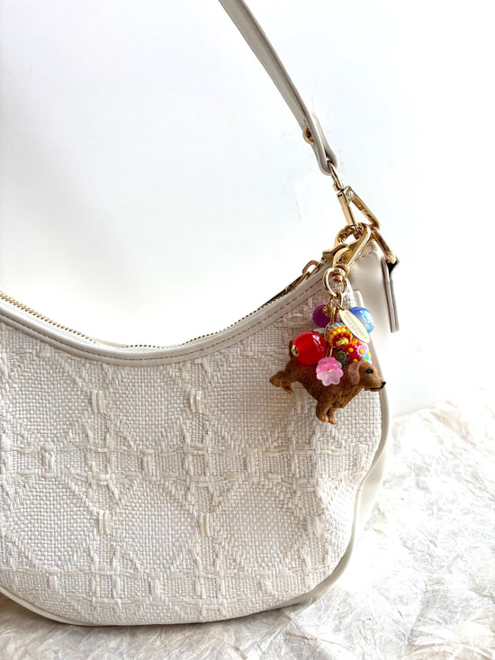 Lenora Dame Dog Lover Bag Charm Collection (One-Of- A-Kind!)