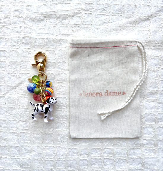 Lenora Dame Dog Lover Bag Charm Collection (One-Of- A-Kind!)