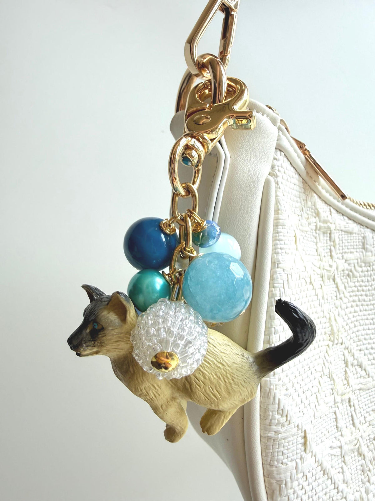 Lenora Dame Cat Lady Bag Charm Collection (One-Of- A-Kind!)