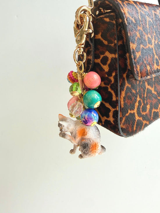 Lenora Dame Cat Lady Bag Charm Collection (One-Of- A-Kind!)