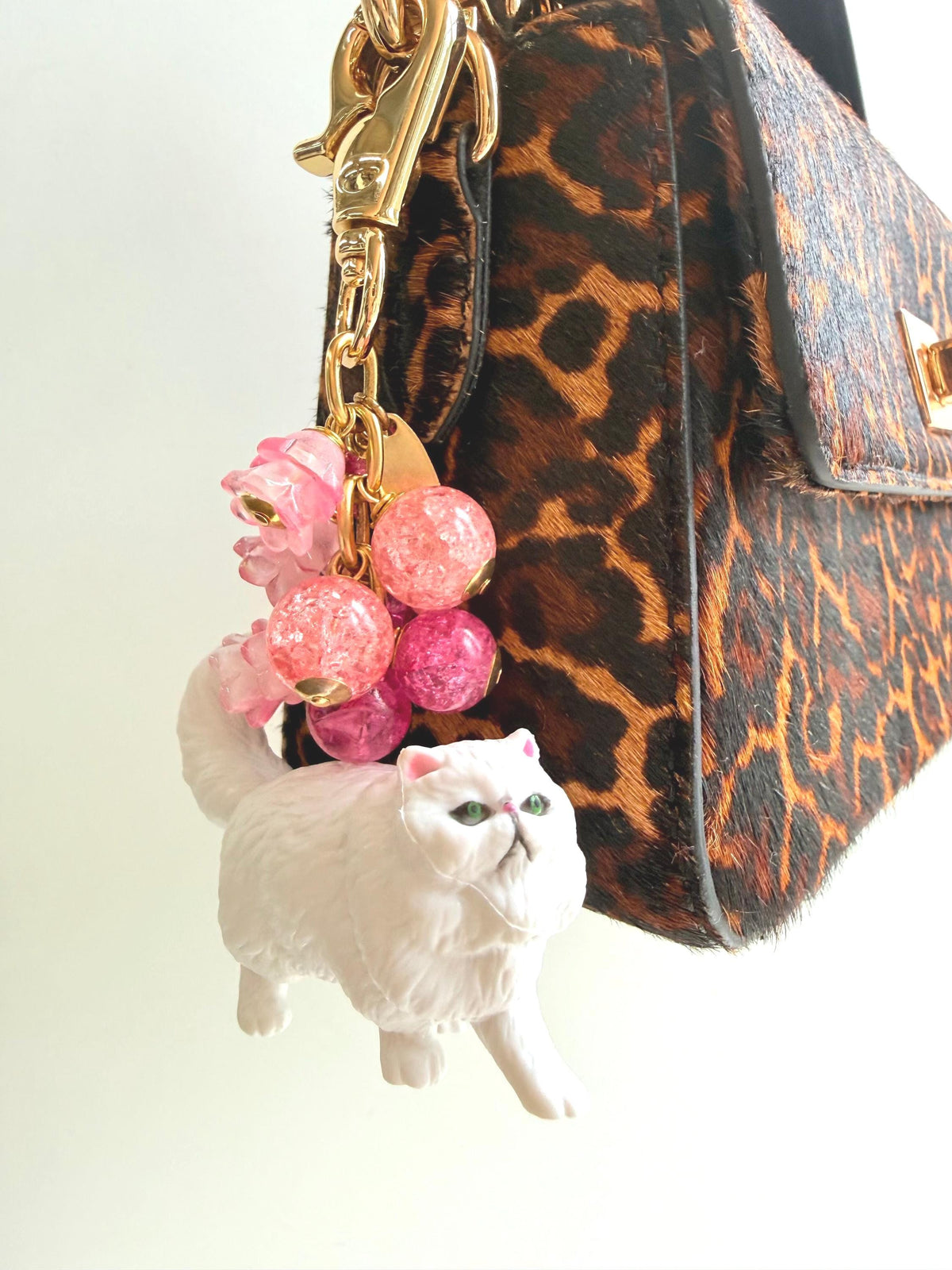 Lenora Dame Cat Lady Bag Charm Collection (One-Of- A-Kind!)