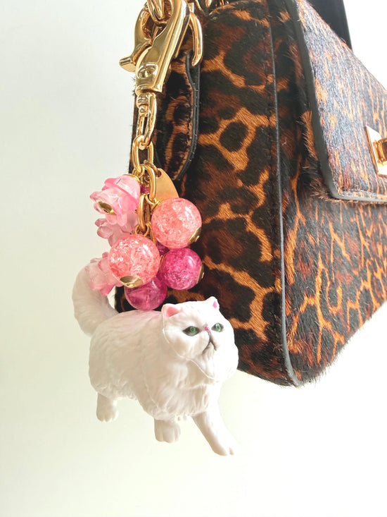 Lenora Dame Cat Lady Bag Charm Collection (One-Of- A-Kind!)