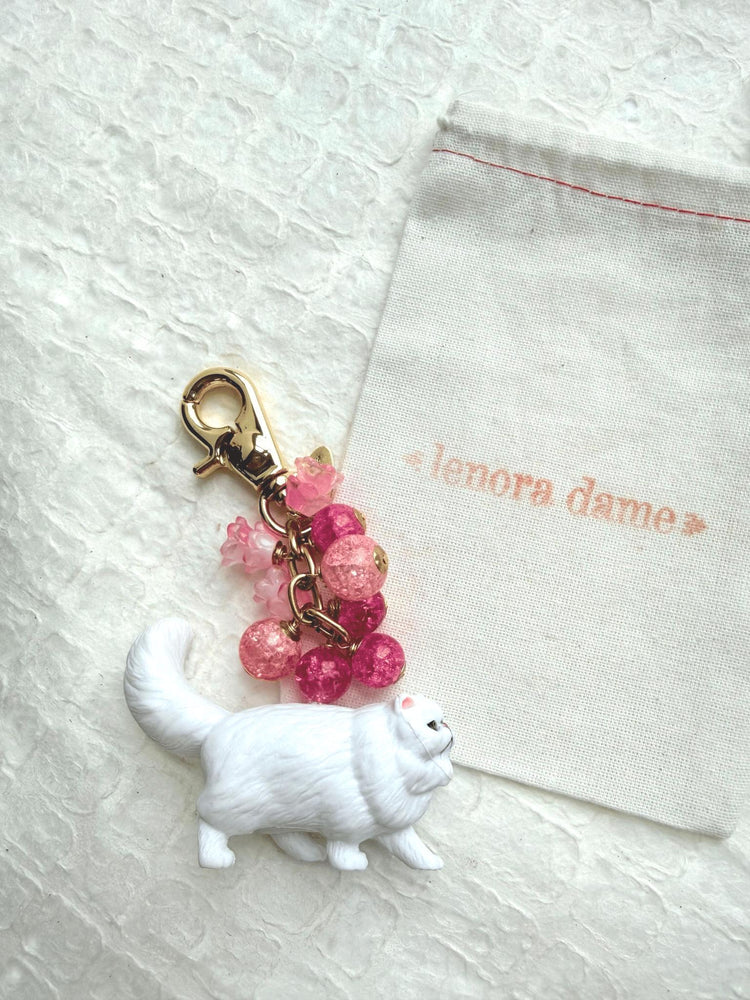 Lenora Dame Cat Lady Bag Charm Collection (One-Of- A-Kind!)