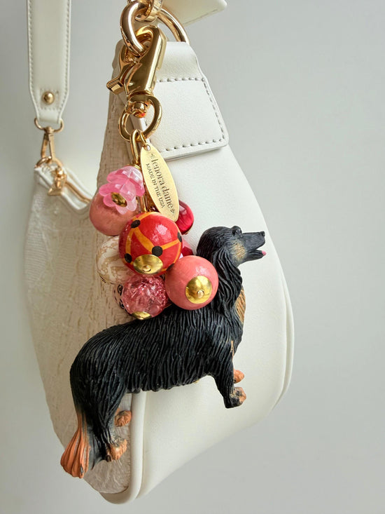 Lenora Dame Dog Lover Bag Charm Collection (One-Of- A-Kind!)