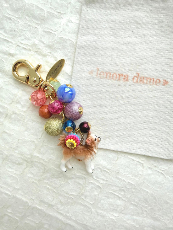 Lenora Dame Dog Lover Bag Charm Collection (One-Of- A-Kind!)