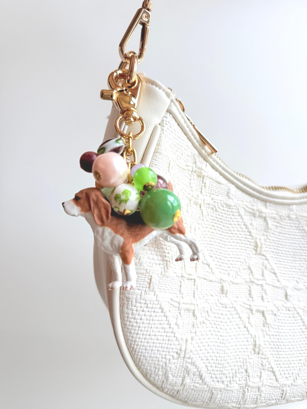 Lenora Dame Dog Lover Bag Charm Collection (One-Of- A-Kind!)