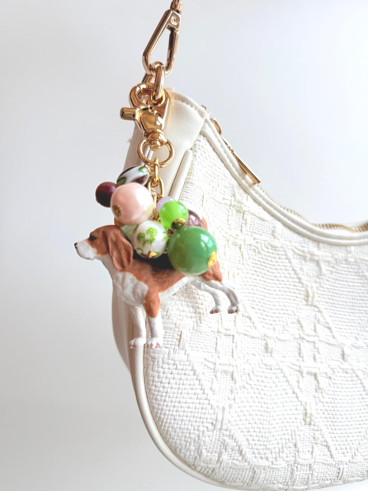 Lenora Dame Dog Lover Bag Charm Collection (One-Of- A-Kind!)