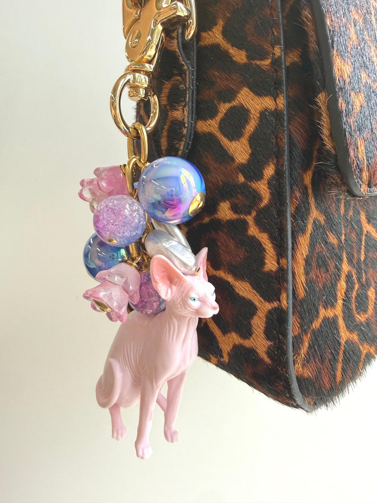 Lenora Dame Cat Lady Bag Charm Collection (One-Of- A-Kind!)