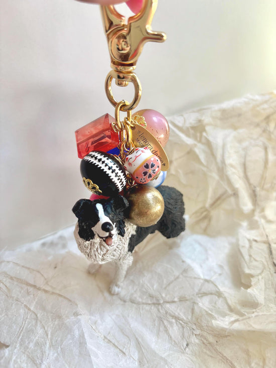 Lenora Dame Dog Lover Bag Charm Collection (One-Of- A-Kind!)