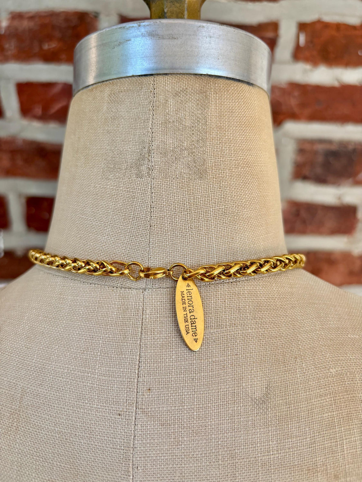 Lenora Dame Vintage Charm Necklace #1 - One-of-a-Kind!