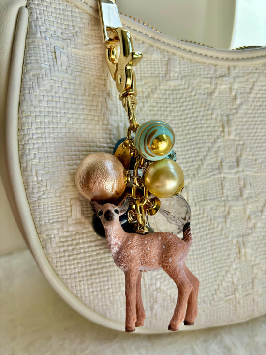 One-Of-A-Kind! Lenora Dame Fawn Bag Charm