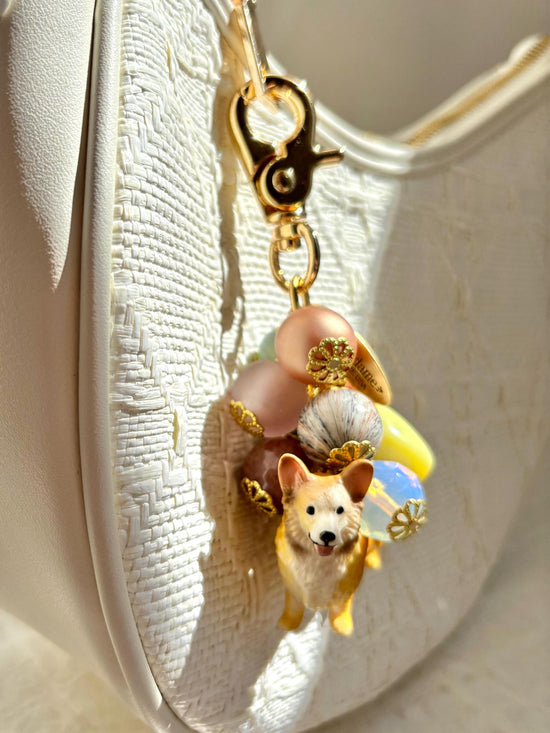 NEW! Lenora Dame Pembroke Welsh Corgi Purse Charm