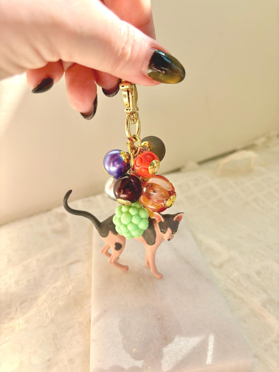 One-Of-A-Kind! Lenora Dame Sphinx Bag Charm