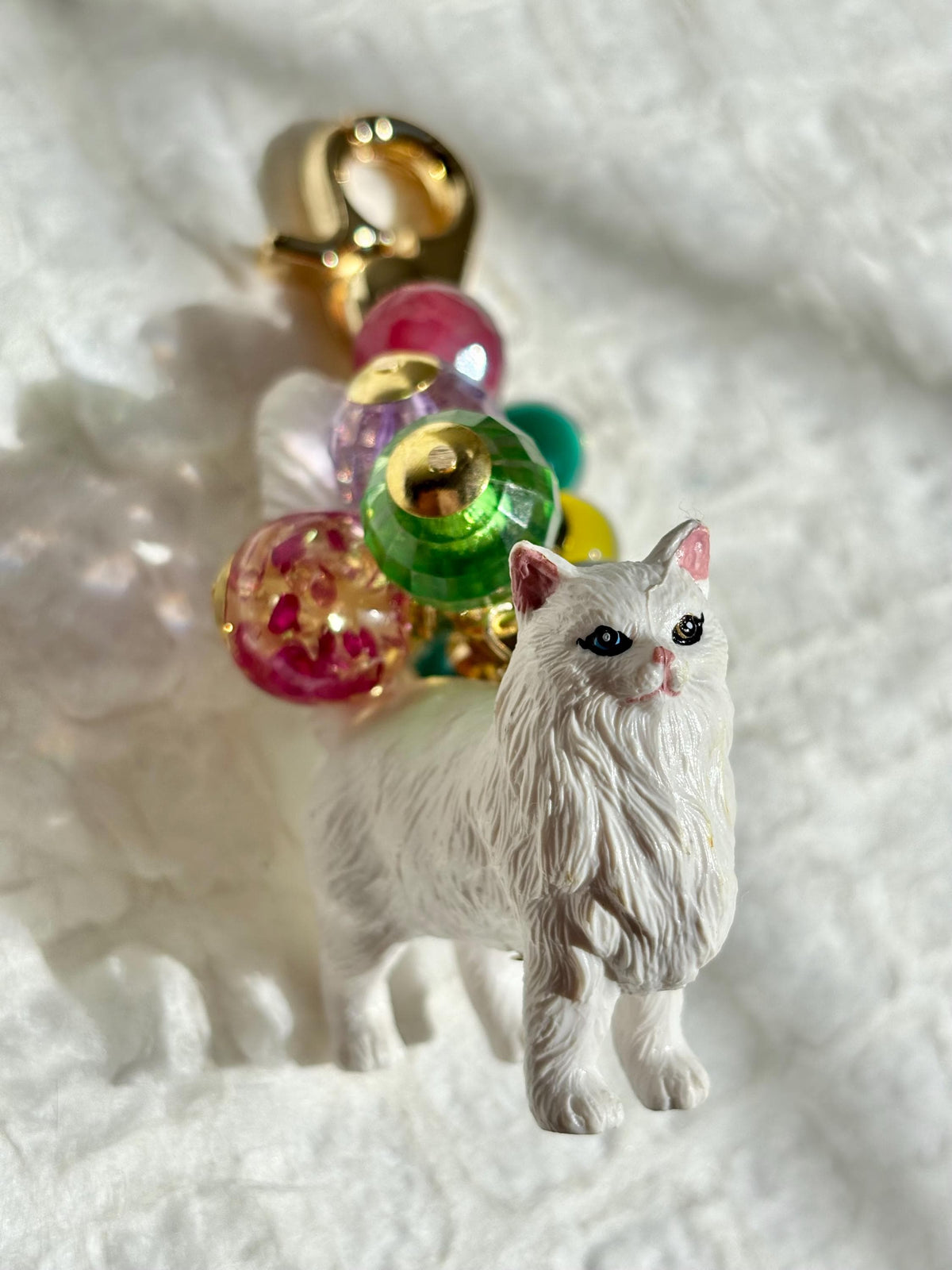 One-Of-A-Kind! Lenora Dame Persian Cat Bag Charm