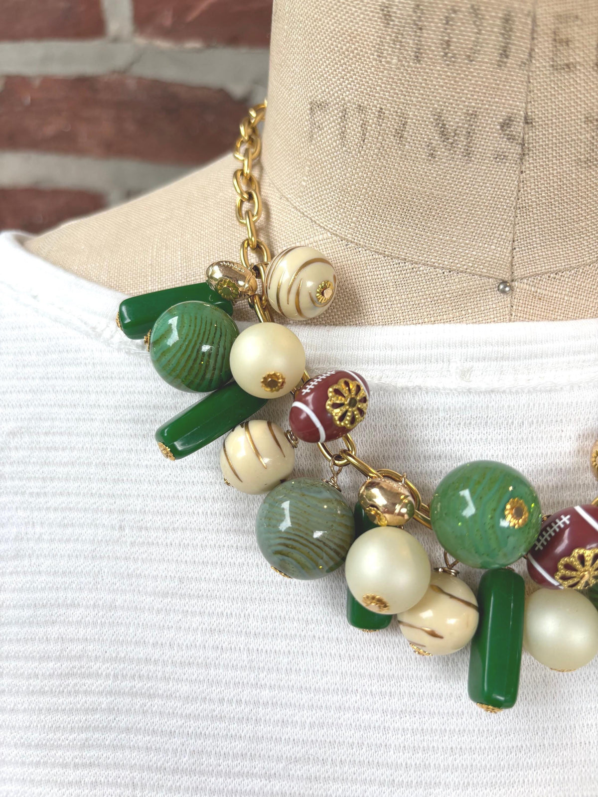 Philadelphia Football Bauble Necklace