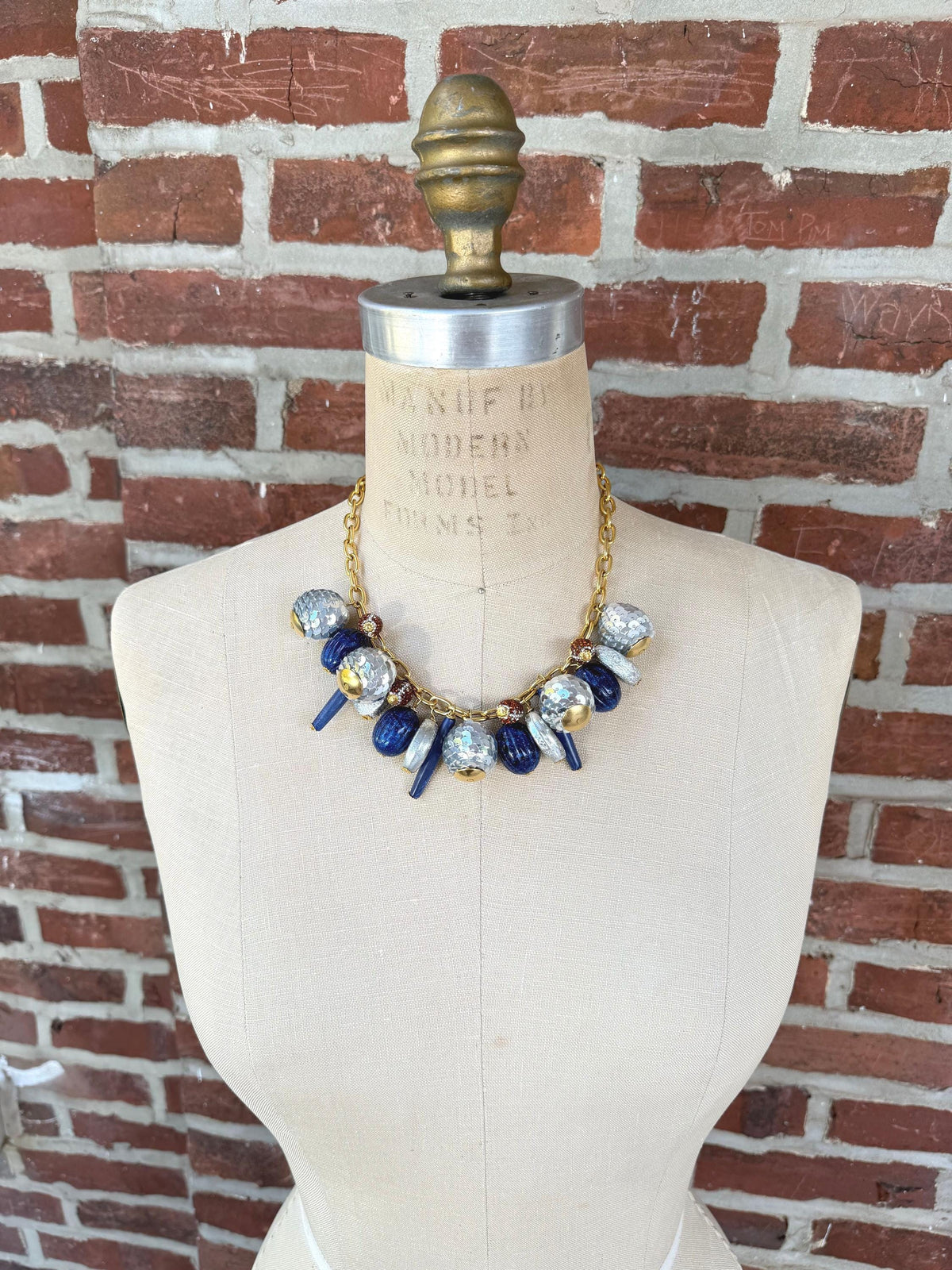 Lenora Dame Dallas Football Bauble Necklace
