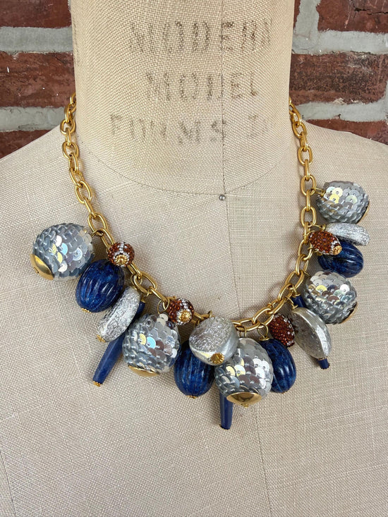 Lenora Dame Dallas Football Bauble Necklace