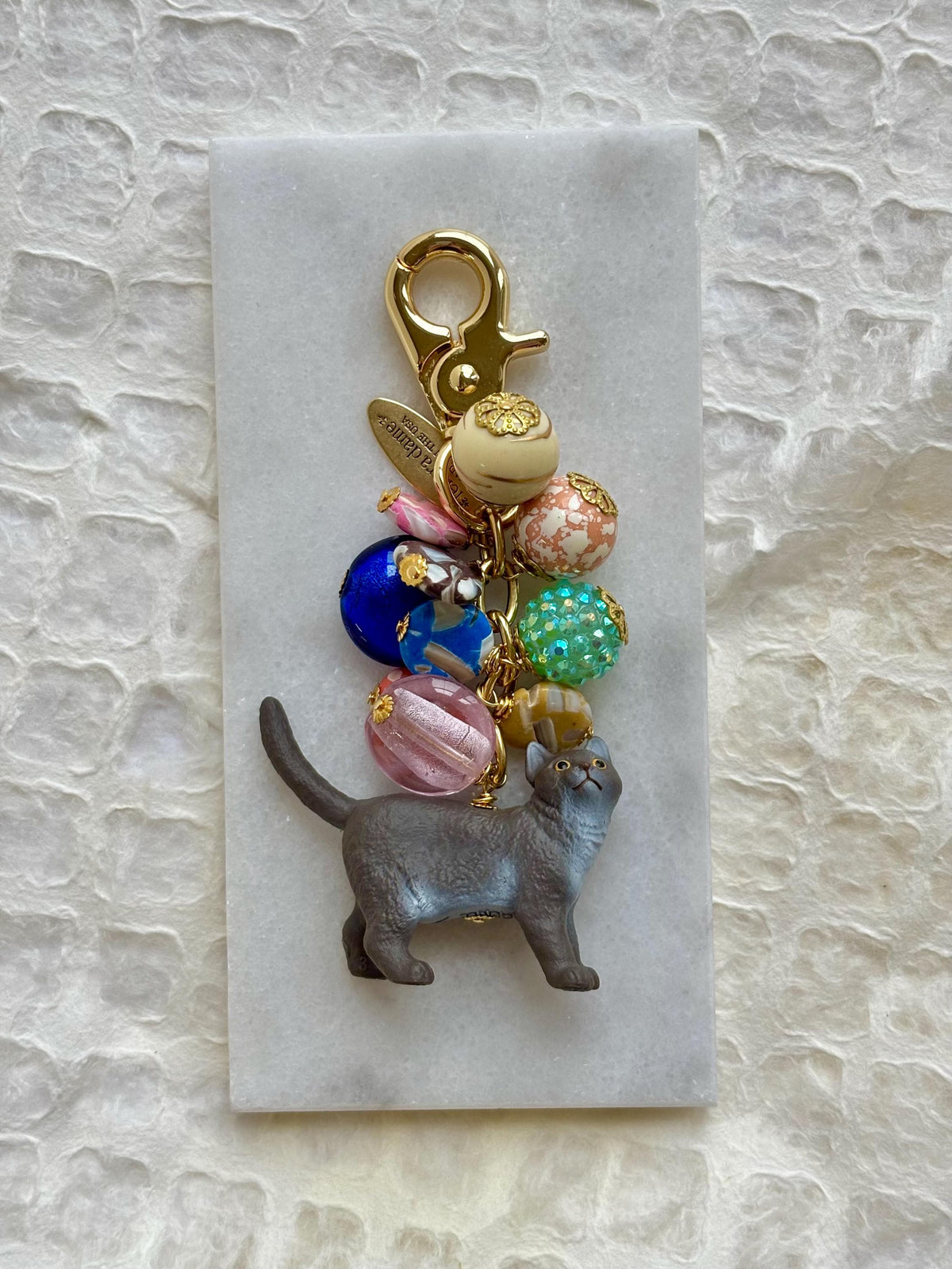 Lenora Dame British Shorthair Bag Charm