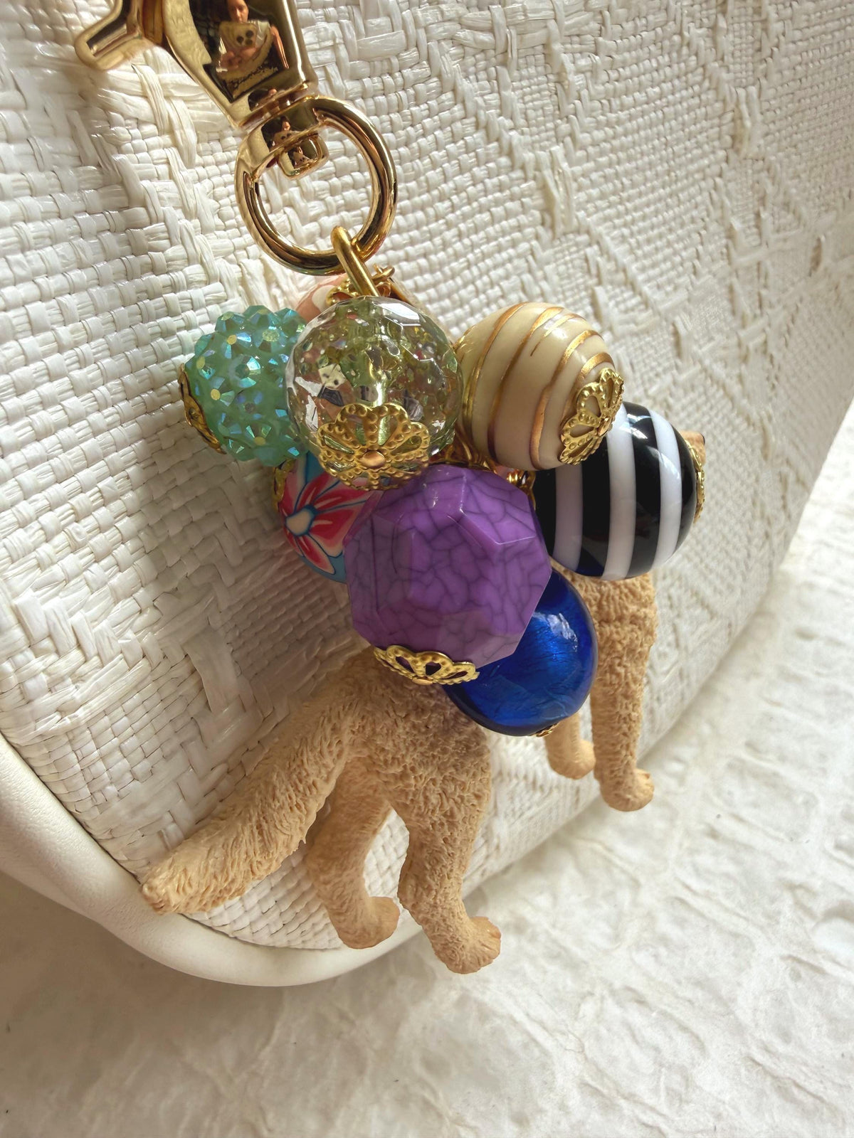 Lenora Dame Goldendoodle Bag Charm