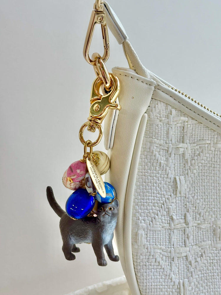 Lenora Dame British Shorthair Bag Charm