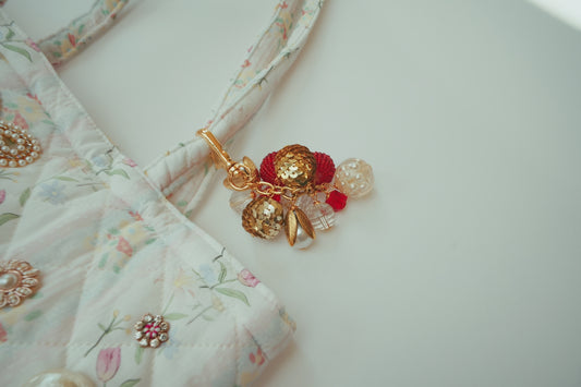 Festive Christmas Bag Charm