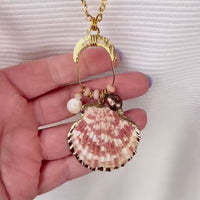 Lenora Dame One-Of-A-Kind Seashell Pendant Necklace