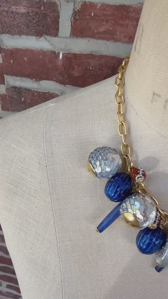 Lenora Dame Dallas Football Bauble Necklace