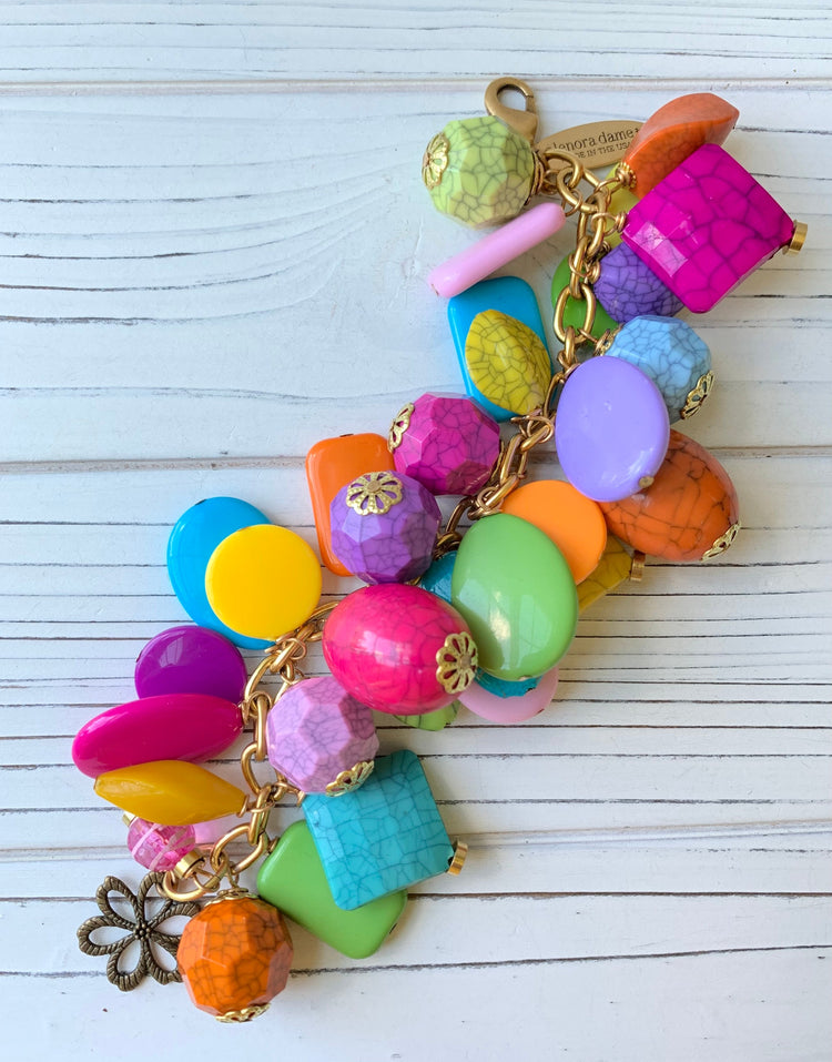 Lenora Dame Sock Hop Charm Bracelet