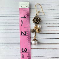Lenora Dame Baroque Earrings - Halloween Earrings