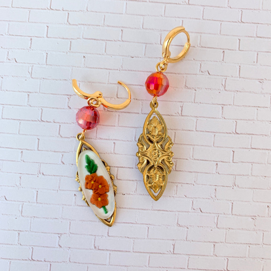 Lenora Dame April Showers Earrings in Petunia